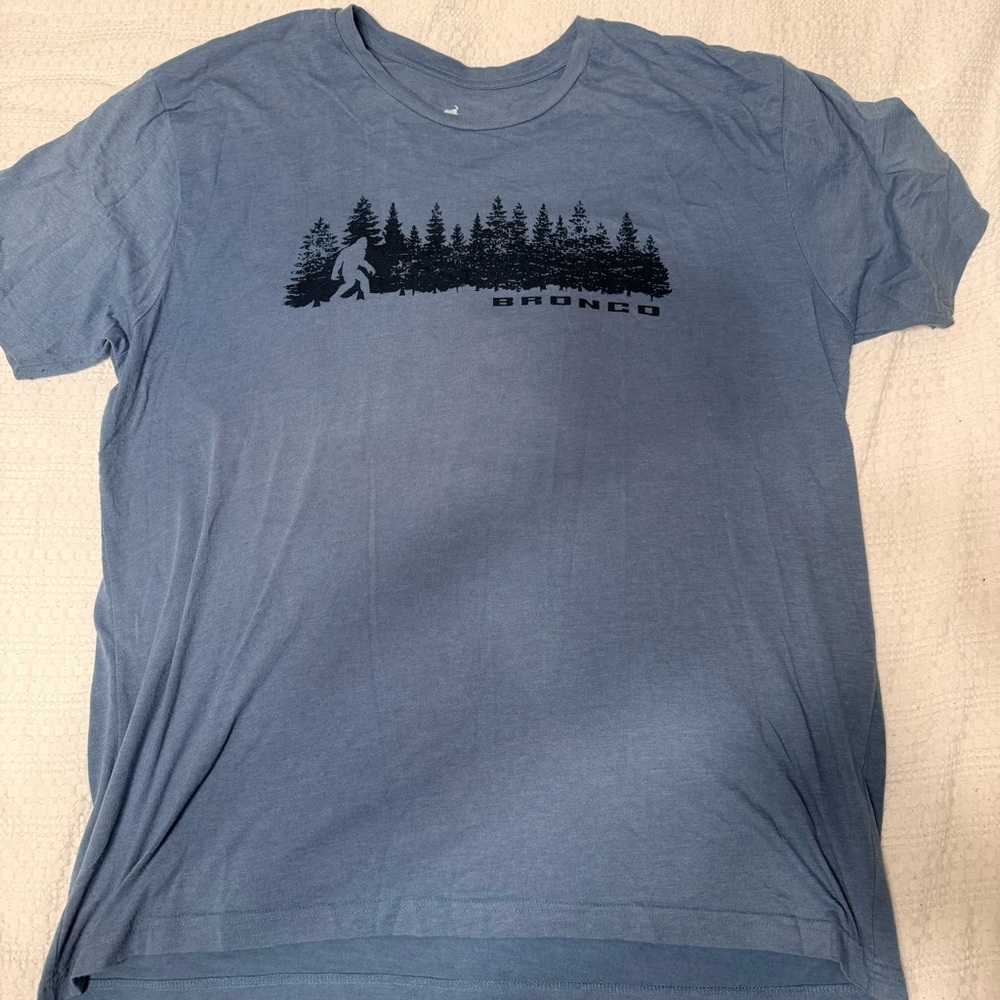 Ford Bronco Blue Graphic Tee